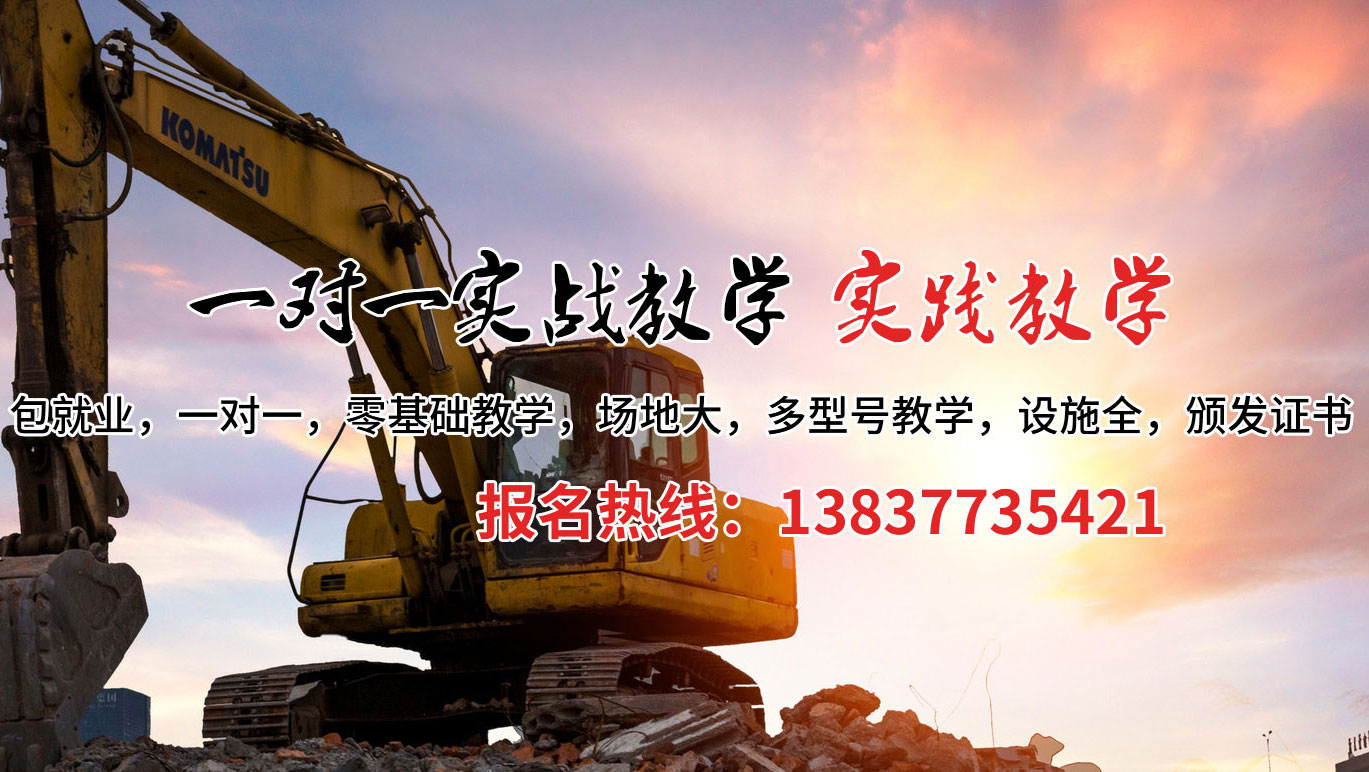 青阳县挖掘机培训案例